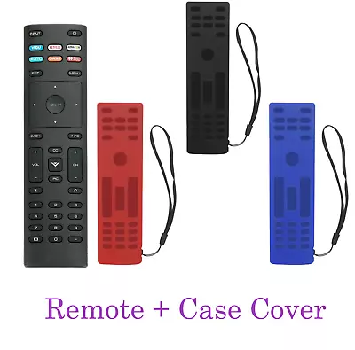 New Remote XRT136 FOR Vizio SMART TV With Silicone Protector Case Cover • $9.99