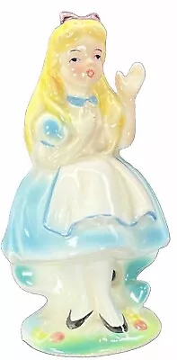 Walls Disney Alice In Wonderland Porcelain Figurine 5  Japan Vintage MCM 1960s • $14.99