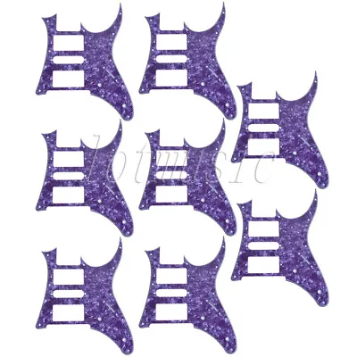 8 Pcs Eletric Guitar Pickguard For Ibanez RG250 Replacement Purple Pearl HSH • $57.99