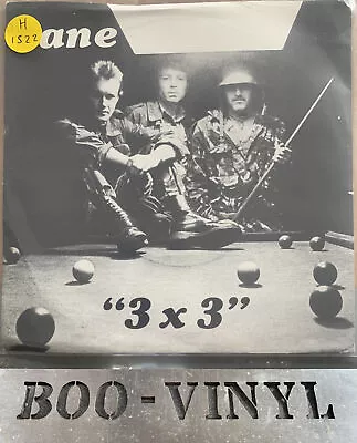 Cane 3 X 3 Mega Rare Original 1977 Punk  7” Vinyl Record Ex /ex Con • £94.58