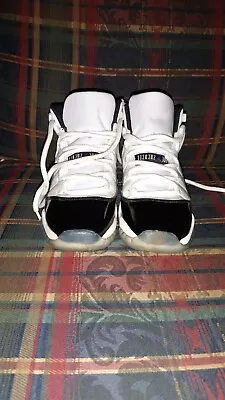 Nike Air Jordan 11 Retro GS 'Concord' 2018  378038-100  Youth Size 7Y • $155