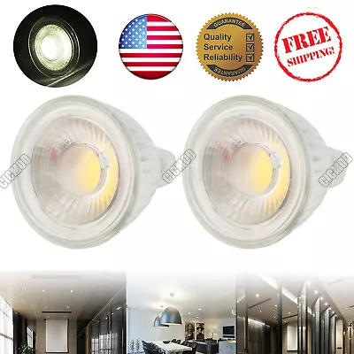 2Pcs MR11 GU4 Cool White Power LED Recessed Ceiling Down Bulb Spot Light Lamp • $7.27