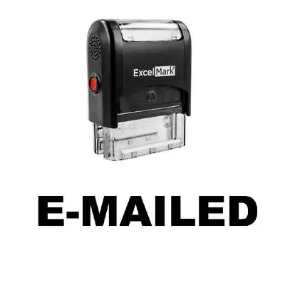 Bold E-MAILED Stamp - Self-Inking / Black • $10