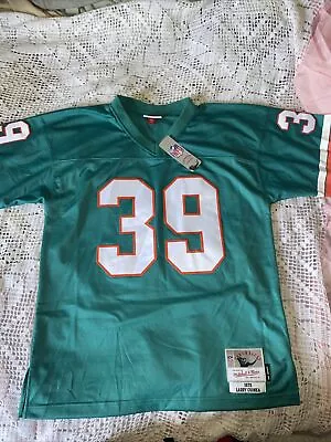 Mitchell And Ness  1972 Miami Dolphins Csonka Jersey 100% Authentic Large • $79.05