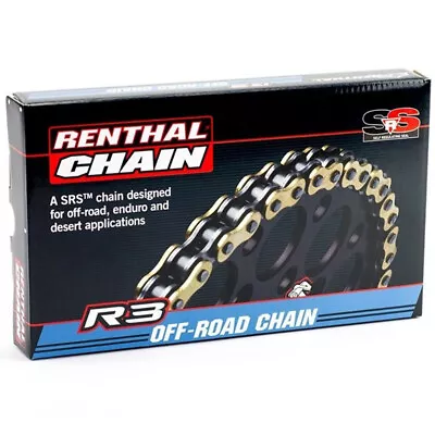 Renthal R3-3 520 118L SRS O-Ring Off Road Moto Motocycle Drive Chain C415 • £109.96