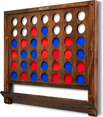 $85.99 • Buy Wall Mounted Giant 4 In A Row Game - Jumbo 4 Connect Family Fun With Coins