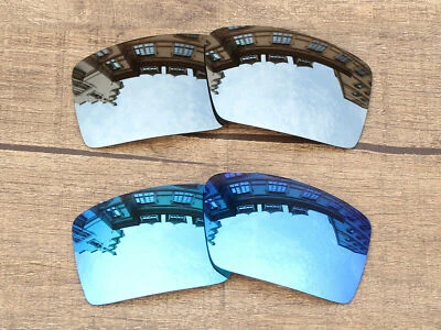 $15.99 • Buy Vonxyz Polarized Lens For-Oakley Eyepatch 2 OO9136 Chrome&Ice IRCoat-Value Pack