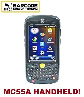 Motorola MC55A Handheld 2D/1D Scanner WiFi Windows Mobile 6.5 W/ Battery!🔥⭐ • $50