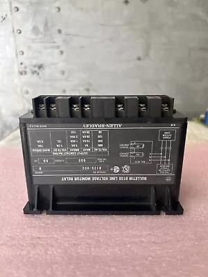 Bulletin 813S-VOC Allen Bradley Line Voltage Monitor Relay Used • $249