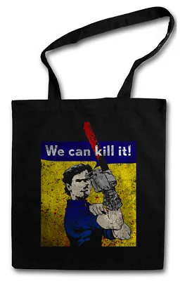 WE CAN KILL IT! SHOPPER SHOPPING BAG Vs Evil Ash Gore Chainsaw Arm Dead • $21.99