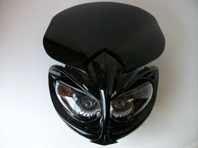 $63.57 • Buy New Universal Motorcycle Headlight Streetfighter Enduro Alien Custom Gsxr Zxr 