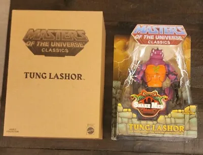 Masters Of The Universe Classics HE-MAN TUNG LASHOR MOTU FIGURE MOTUC NEW W/BOX • $74.99