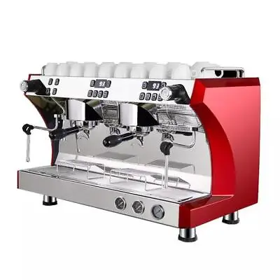 Semi Automatic Commercial Coffee Maker Cappuccino Espresso Coffee Machine 220V • $5399.89