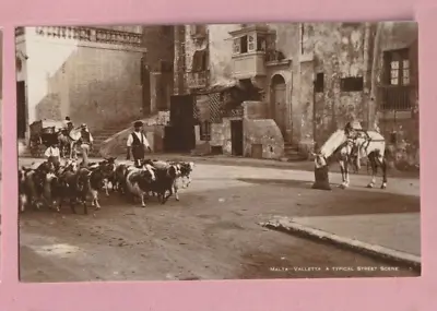 £2.99 • Buy Malta - Valletta A Typical Street Scene, Geo Furst Postcard