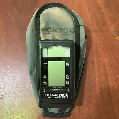 US Divers Aqua Lung M1 SCUBA Dive Monitor Computer Bottom Timer Vintage • $35