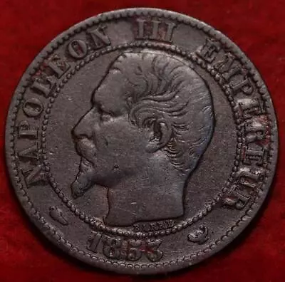 1853 France 5 Centimes Foreign Coin • $0.99