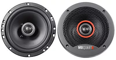 Pair MB QUART FKB116 6.5  240 Watt 2-Way Car Audio Speakers W/Spade Connectors • $34.49