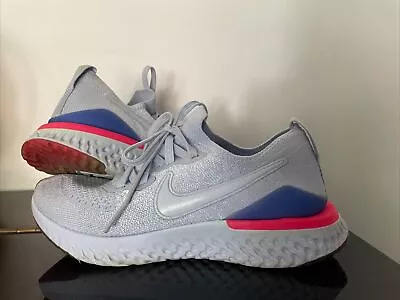 Women Nike Epic React Flynit 2   Hydrogen Blue  7.5US/ 5UK/ 38.5EUR. BQ8927-453 • $39.95