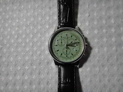 Dr. House KronSegler KS 785 Medical Pulsometer Chronograph Steel Green Watch • $349.99