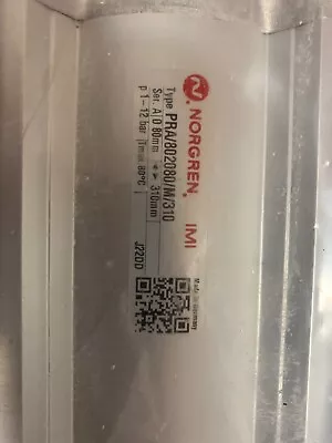 £45 • Buy IMI Norgren Pneumatic Piston Rod Cylinder PRA/802040/M/310