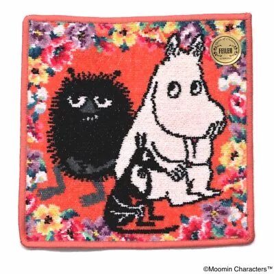 Moomin Moomintroll Stinky Handkerchief Chenille Embroidery FEILER • $57.66