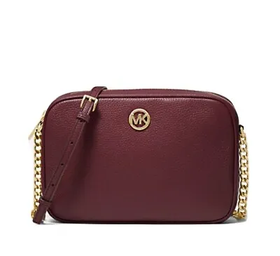 Michael Kors Large Merlot Crossbody Chain Hardware • $115