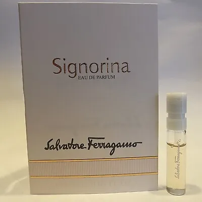 Salvatore Ferragamo Signorina Eau De Parfum EDP 1.5ml Sample / Travel Size Spray • £2.95