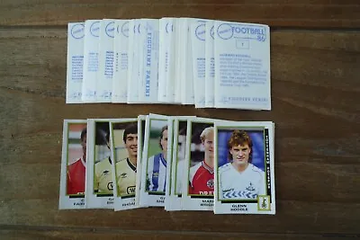 Panini Football 86 Stickers - VGC! Nos 1-300 - UK Leagues - Pick Your Stickers! • $2.09