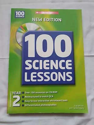 100 Science Lessons For Year 2  For The National Curriculum With CD-Rom (new) • £14