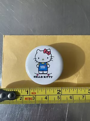 Hello Kitty Vans Button Pin RARE! • $5