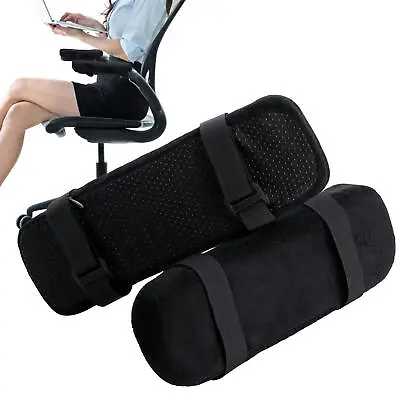 $14.89 • Buy 1 Pair Chair Armrest Covers Pad Office Computer Chair Elbow Arm Rest Covering 