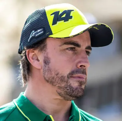 Fernando Alonso #14 Aston Martin F1 Team Kimoa Driver Cap Hat Lime • $34.99