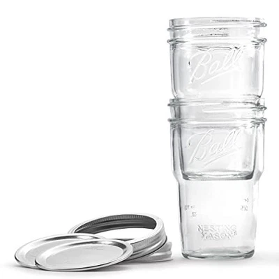 $24.25 • Buy Ball 100136 Nesting Pint Jars - Pack Of 4