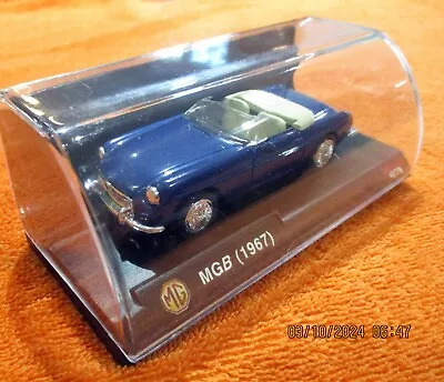  New-ray  1967 Mgb 1:43 Scale Diecast Model- Open Top - In Blue Color -p/n 48779 • $9.89