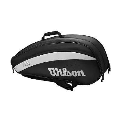 Wilson Team 6 Pack Black Tennis Bag • $89.99