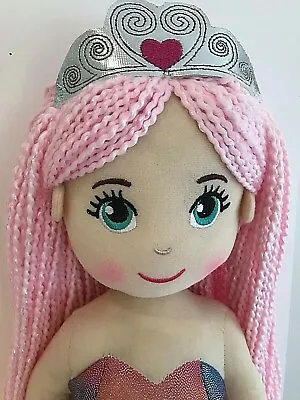 ~❤️~MERMAID DOLL Plush Soft Large 70cms/27  Toy Pink/Rainbow Flip Sequin ANA❤️ • $25.87