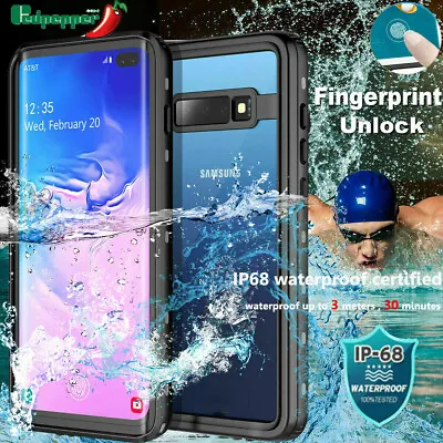 For Samsung Galaxy S8 S9 S10 S20 Plus IP68 Waterproof 360° Protective Case Cover • £14.99