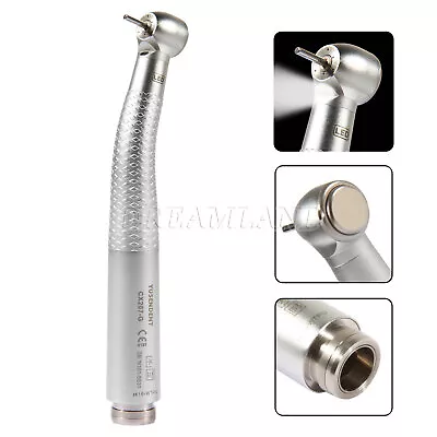 COXO Dental LED Fiber Optic High Speed Handpiece Turbina For W H Coupler • $93.58