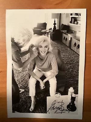 MARILYN MONROE Original Vintage Candid Photo 1962 Signed By GEORGE BARRIS • $375