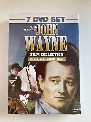 John Wayne Film Collection 7 DVD Set 25 Films Sealed Brand NEW • $6.39