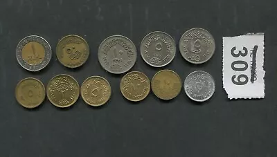 Lot Of  11  Coins Of    Egypt • £6