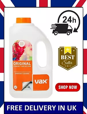 Vax Original 1.5L Carpet Cleaner Solution | Suitable For Everyday Cleaning - UK • £11.75