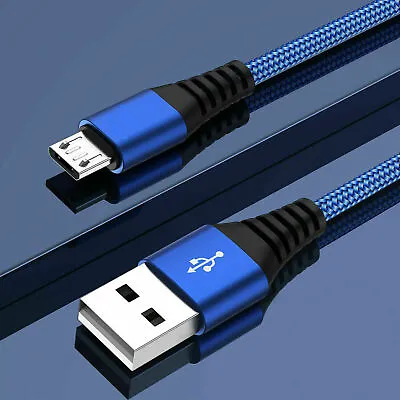 1M 2M 3M Long Micro USB Data Sync Charger Cable Lead For Samsung Android Phones • £2.99