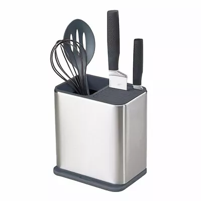$61.50 • Buy JOSEPH JOSEPH Surface Utensil Pot Stainless Steel Caddy Sink Area Organiser