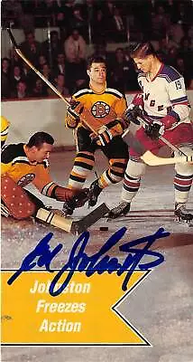 Ed Johnston Autographed Hockey Card 1995 Parkhurst 1964-1965 Tallboys #167 • $17