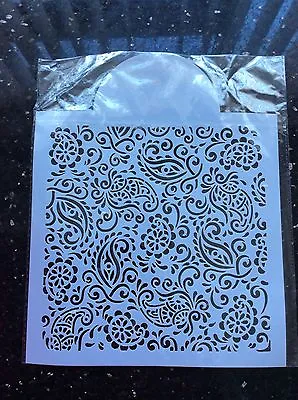 Paisley Patterned Cake Stencil For Cake Decorating • £3.50