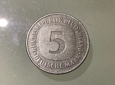 West Germany FRG 5 Deutsche Mark 1978 J Circulated • $4.50