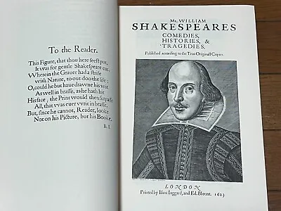 Shakespeare First Folio Compact Edition Meisei University 20th Anniversary • $299