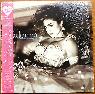 MADONNA Like A Virgin JAPANESE LP + Inners Sire P-13033 NMINT 1984 • £19.99