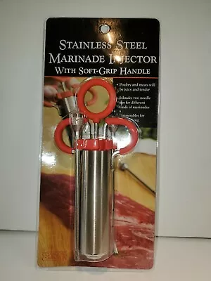 Charcoal Companion CC5160  Stainless Marinade Injector With Soft Grip Handle • $9.99